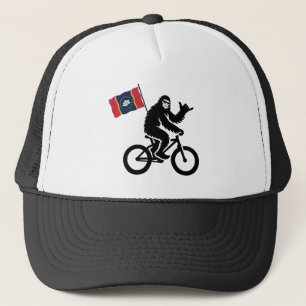 Bigfoot Cycling Mississippi Flag Trucker Hat