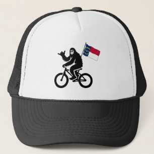 Bigfoot Cycling North Carolina Flag Trucker Hat