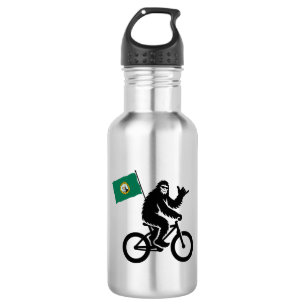 Bigfoot Cycling Washington Flag 532 Ml Water Bottle