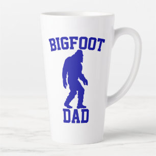 Bigfoot Dad - Funny Bigfoot Latte Mug