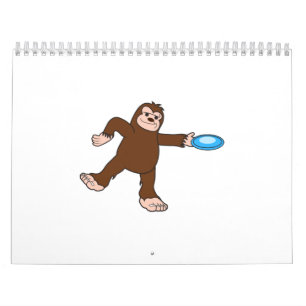 Bigfoot Disc Golf Calendar