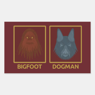 Bigfoot & Dogman Sticker