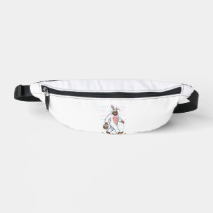 Bigfoot Easter Bunny Costume Funny Sasquatch Men W Bum Bags