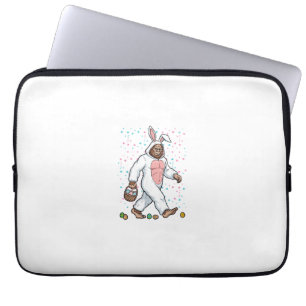 Bigfoot Easter Bunny Costume Funny Sasquatch Men W Laptop Sleeve