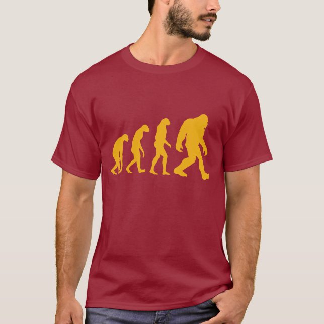 Bigfoot Evolution T-shirt (Front)
