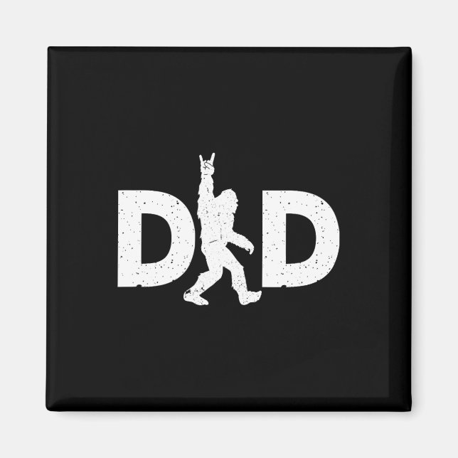 Bigfoot Fathers Day  Magnet (Front)