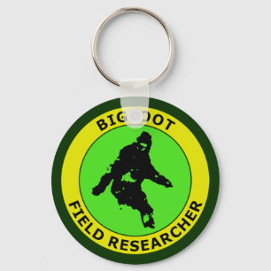 Bigfoot Field Researcher Key Ring