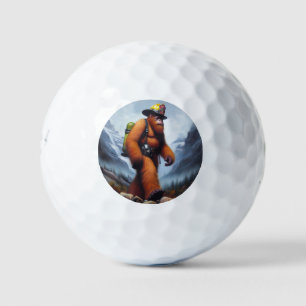 Bigfoot Fireman Golf Balls
