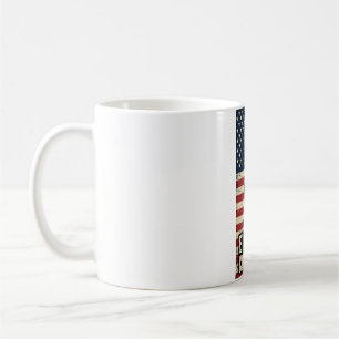 Bigfoot Flag Country Coffee Mug