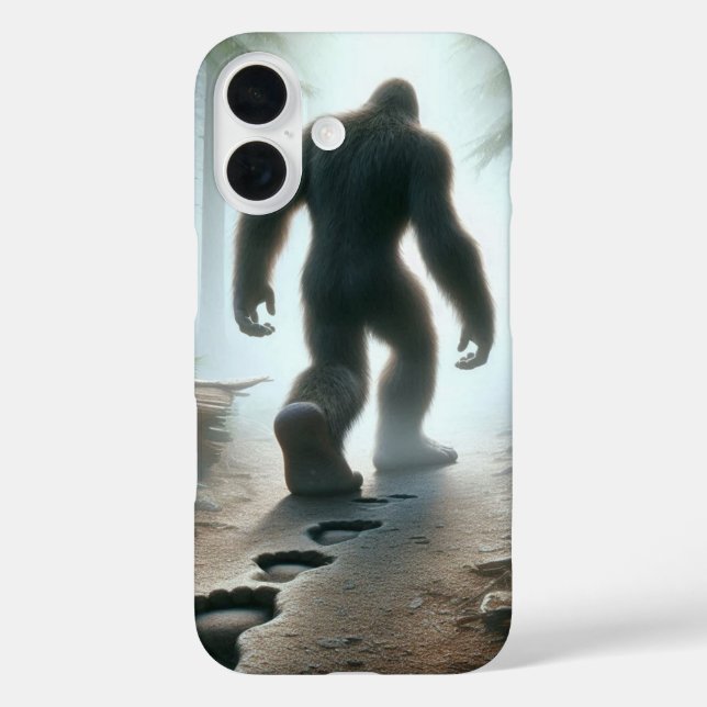 Bigfoot Footprints Trail Case-Mate iPhone Case (Back)