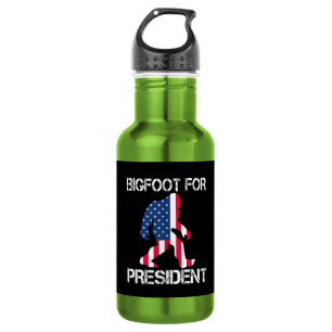 Bigfoot For President Funny Bigfoot 532 Ml Water Bottle