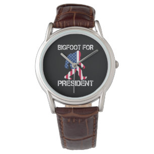 Bigfoot For President Funny Bigfoot Watch