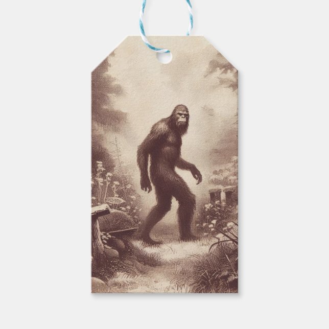 Bigfoot Gift Tags (Front)