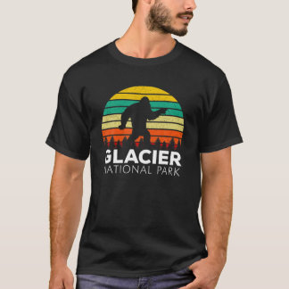 Bigfoot Glacier National Park Sasquatch T-Shirt