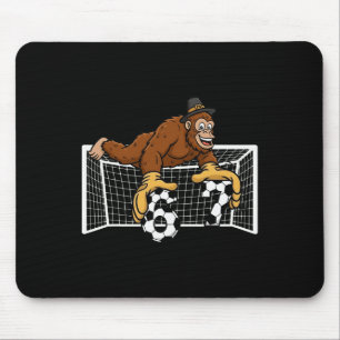Bigfoot Goalie Soccer 67 Six Seven Boys Thanksgivi Mouse Pad