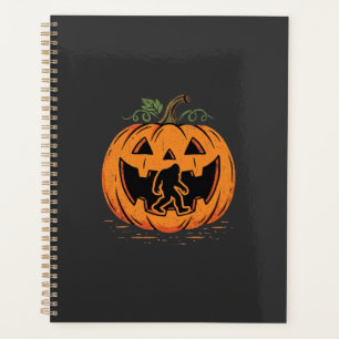 Bigfoot Halloween Pumpkin Silhouette Design_1 Planner