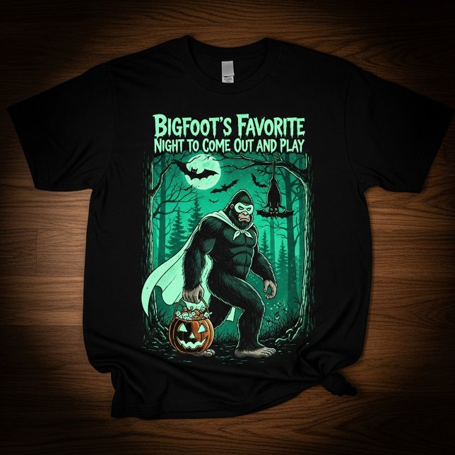 Bigfoot Halloween T-Shirt | Funny Sasquatch Quote  (Creator Uploaded)