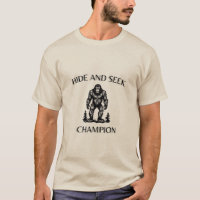 Bigfoot Hide and Seek Champion funny jokes