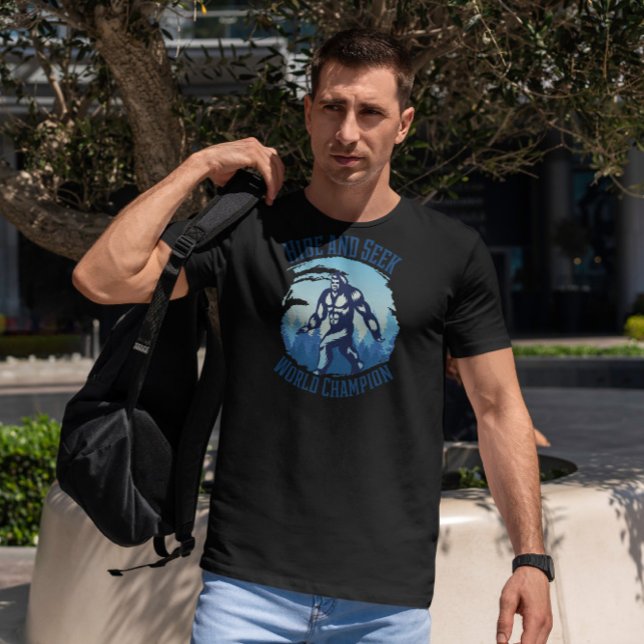 Bigfoot Hide And Seek   T-Shirt (Creator Uploaded)