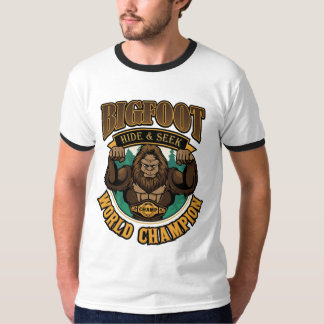 Bigfoot Hide & Seek Champion Men's Ringer T-Shirt