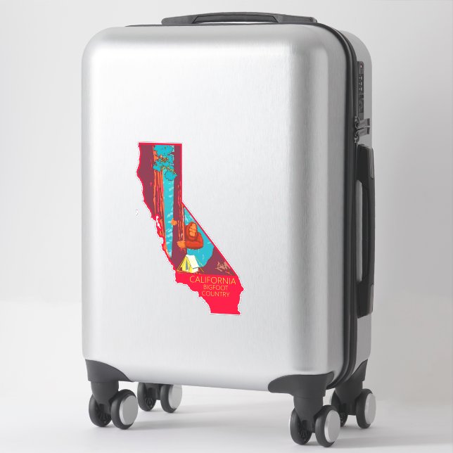 Bigfoot Hiding Sequoia National Park 1938  (Suitcase)