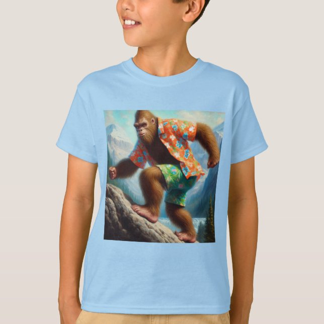 Bigfoot Hiking T-Shirt (Front)