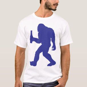 Bigfoot holding a Beer T-Shirt