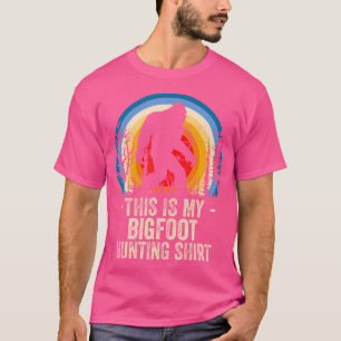 Bigfoot Hunting This Is My Hunting Bigfoot T-Shirt