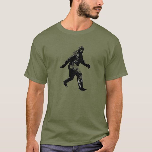 Bigfoot I Believe Customisable Text T-Shirt (Front)