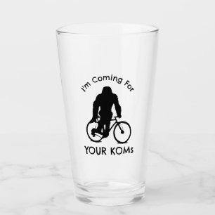Bigfoot I'm Coming For Your KOMs Glass