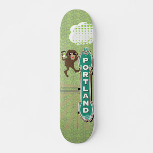 Bigfoot in P-town Skateboard
