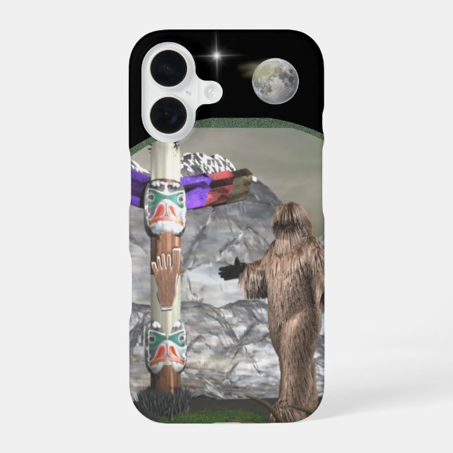 Bigfoot iPhone 16 Case (Back)