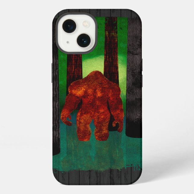 Bigfoot iPhone Case (Back)