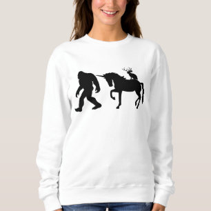 Bigfoot, Jackalope and Unicorn Sweatshirt