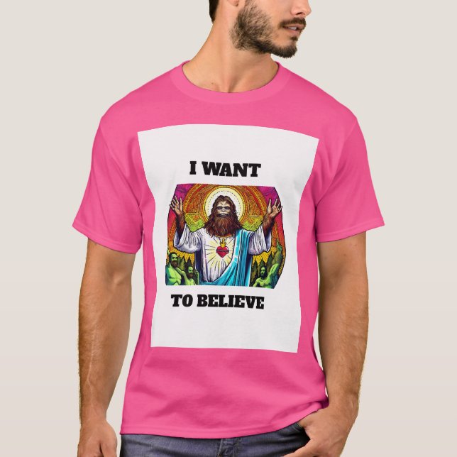 Bigfoot Jesus T-Shirt (Front)