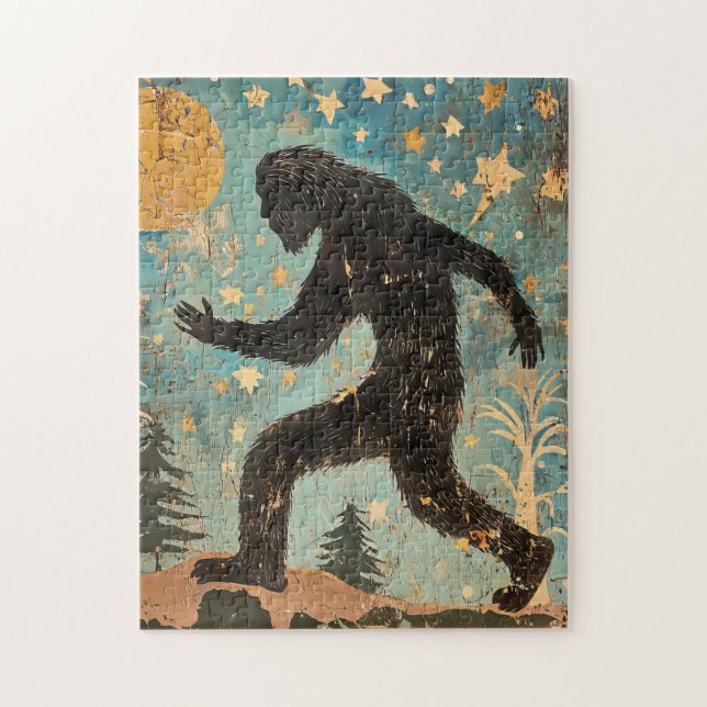 Bigfoot  jigsaw puzzle (Vertical)