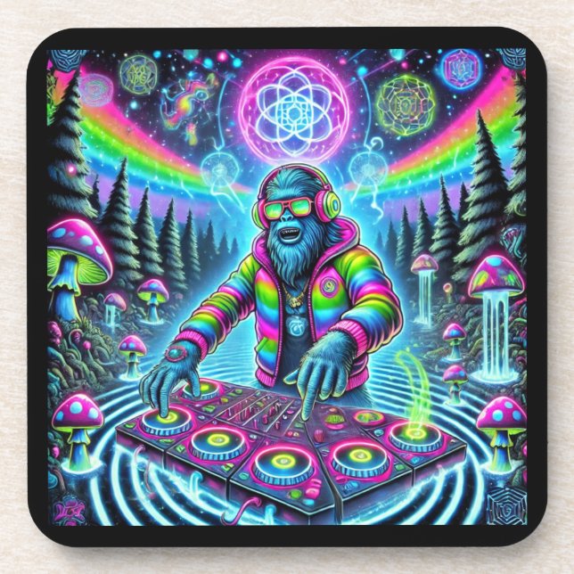 🚀 Bigfoot Just Levelled Up His Coasters! 🌌 Coaster (Front)