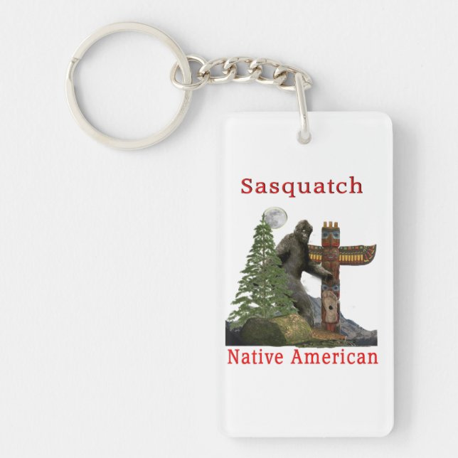 Bigfoot Key Ring (Front)