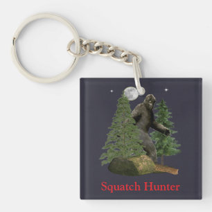 Bigfoot Key Ring