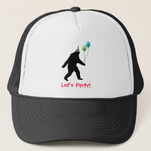 Bigfoot Let's Party Trucker Hat