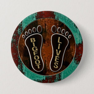 Bigfoot Lives 7.5 Cm Round Badge
