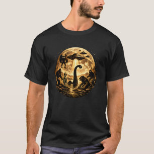 Bigfoot Loch Ness Monster Mothman Aliens Paranorma T-Shirt