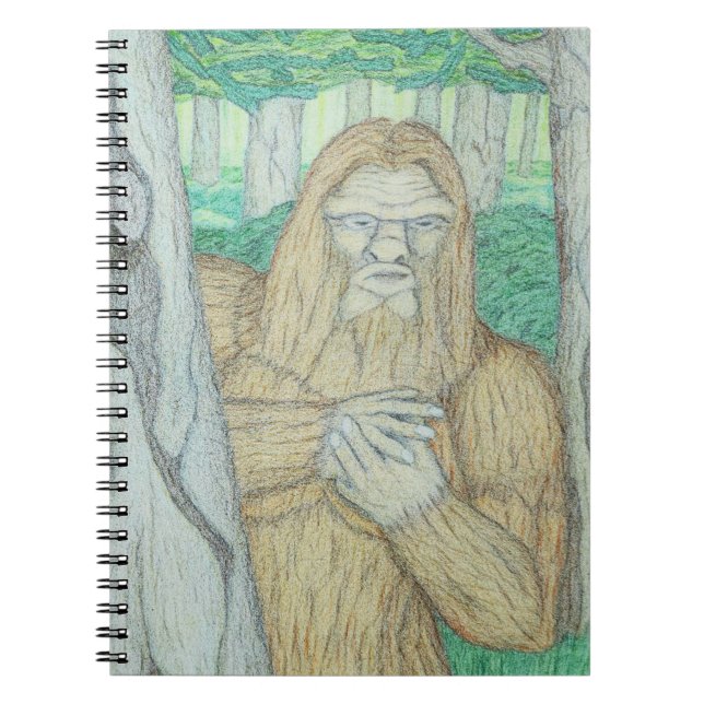 Bigfoot meme parody notebook (Front)