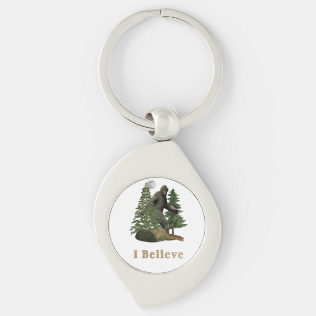 Bigfoot merchandise key ring (Front)