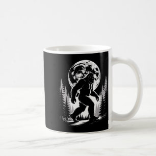 Bigfoot Moonlight Sasquatch Forest Cryptid Outdoor Coffee Mug