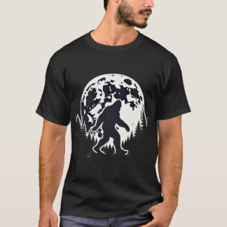 Bigfoot Moonlit Stroll  T-Shirt