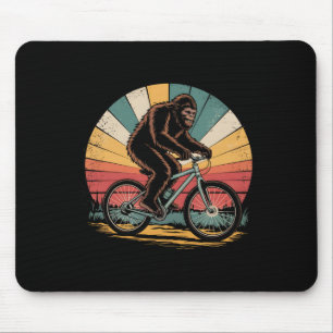 Bigfoot Mountain Bike Funny Mtb Biking Cycling Sas Mouse Pad