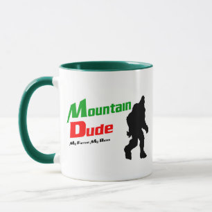 Bigfoot Mountain Dude My Forest My Rules Mug