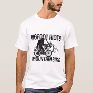 Bigfoot Mtb Downhill Mountain Bike Funny Gift T-Shirt