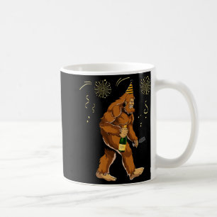 Bigfoot New Year Funny Outfit Sasquatch Holiday 20 Coffee Mug